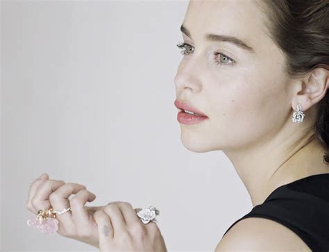 emilia dior|'Game of Thrones' Star Emilia Clarke Fronts Dior Jewelry Campaign.